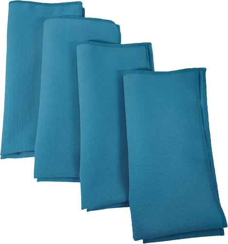 Vista 79 de LA Linen Paquete de 10 servilletas de popelina de poli, servilletas de tela suave, servilletas lavables y reutilizables, servilletas de mesa