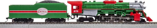 Vista 6 de Juego de tren Lionel Christmas Express LionChief Bluetooth eléctrico de calibre HO con control remoto, multicolor