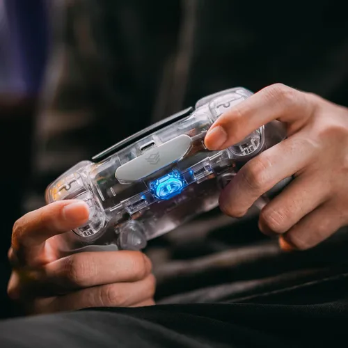Vista 3 de HEXGAMING PHANTOM Pro Controller with 4 Remappable Buttons, 6 Remapping Profiles, 8 Interchangeable Analog Stick, and Adjustable Triggers Compatible
