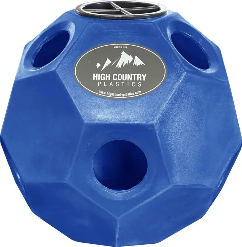 Vista 3 de High Country Plastics Pelota de heno verde