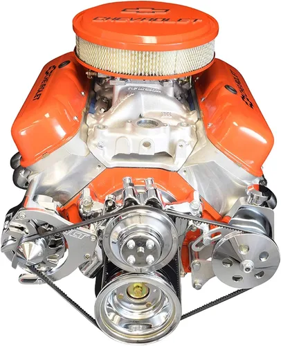 Vista 3 de ICT Billet Big Block Chevy 551497, kit de soporte de la bomba de dirección, regulable, para bomba hidráulica de motor 454