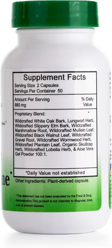 Vista 2 de Dr. Christopher's Original Formulas Cápsulas completas de fórmula de tejido y hueso, 100 unidades, 440 mg cada una