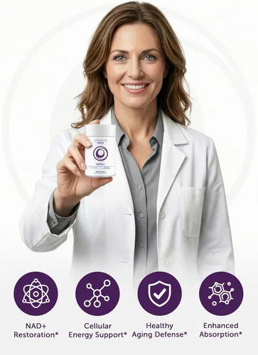Vista 8 de Lunakai PRO USA Made NMN Suplemento 500mg 6 en 1 con TMG y Resveratrol 98% - NAD+ diario y apoyo energético para un envejecimiento saludable y salud