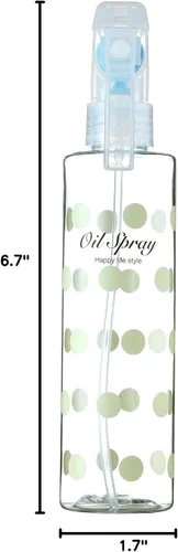 Vista 8 de Oliver - Pulverizador de aceite, diseño para cocinar, asar a la parrilla, dispensador de aceite, sin aerosol para aceite de oliva y aceite