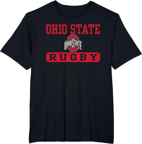 Vista 4 de Camiseta negra de rugby de Ohio State Buckeyes, Negro
