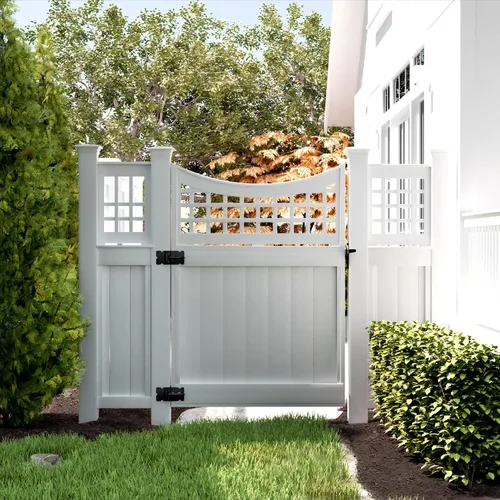 Vista 3 de WINSOON Kit de herrajes de cierre automático de acero inoxidable para puerta y pestillo, bisagras de puerta de tensión ajustable de alta