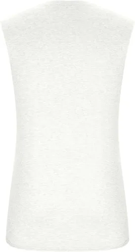 Vista 4 de Camiseta sin mangas de entrenamiento para hombre, camiseta atlética con corte atlético, camiseta sin mangas para gimnasio y culturismo