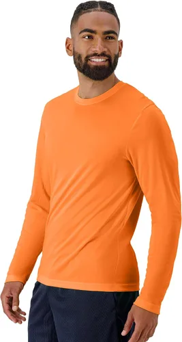 Vista 4 de Hanes Sport Camiseta de manga larga para hombres, paquete de camisetas de rendimiento Cool DRI de secado rápido, camiseta de rendimiento, paquete