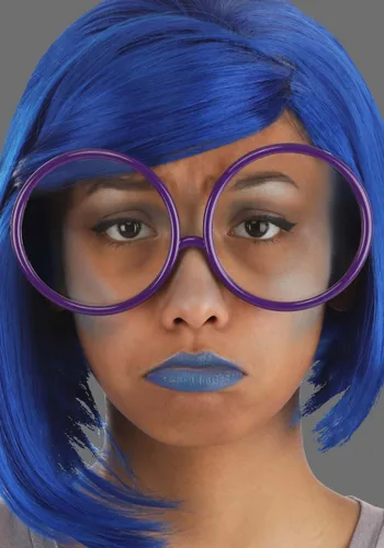 Vista 2 de Gafas de Disfraz Disney Inside Out Tristeza Multicolor