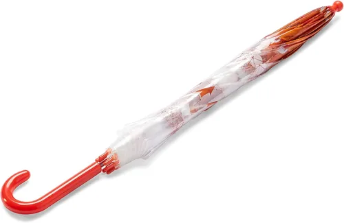 Vista 3 de Tienda Basics Sombrilla de burbujas transparente para niños Hoja Arce Hoja de arce