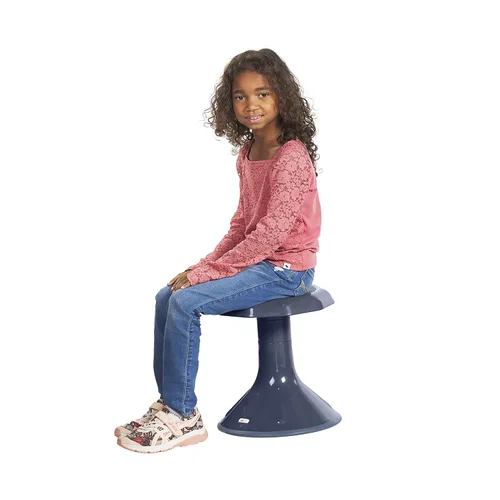 Vista 11 de ECR4Kids ACE Active Core Engagement Taburete Tambaleante, Altura del Asiento de 15 Pulgadas, Asientos Flexibles, Negro