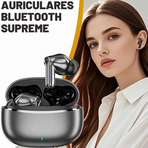 Vista 2 de Auriculares Bluetooth inalámbricos, estéreo de alta fidelidad de 30 horas de reproducción, IPX7 impermeables con micrófono con cancelación de ruido