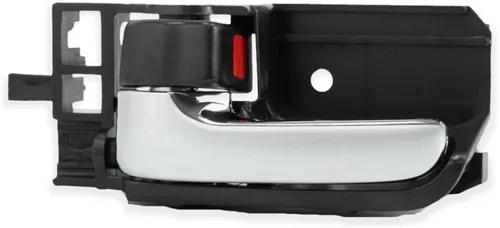 Vista 7 de Manija de puerta para Toyota Corolla 2003-2008 lado del conductor Interior Delantero Palanca cromada con botón de bloqueo de puerta