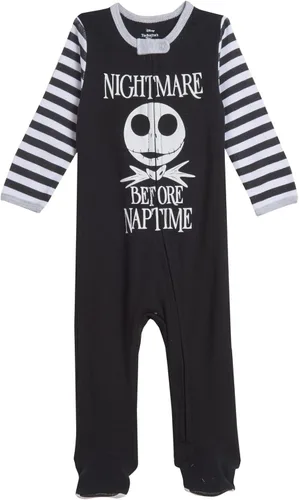 Vista 3 de Disney Nightmare Before Christmas Jack Skellington - Paquete de 2 overoles con pies