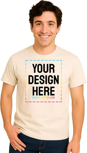 Vista 20 de Camisetas Gildan personalizadas - Camisetas personalizadas con texto, imagen o logotipo Diseña tu propia camisa para hombres y mujeres Merch on