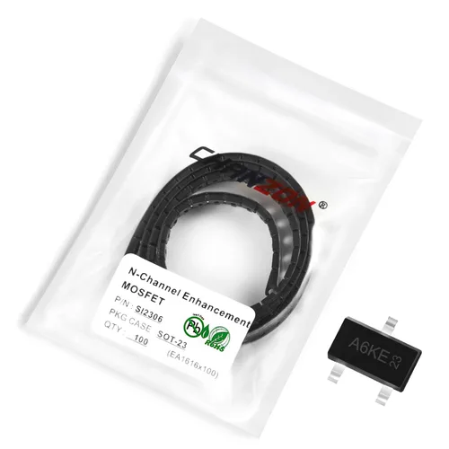 Vista 104 de Chanzon 2N60 TO-220AB NMOS MOS N-Channel Power MOSFET Transistor, alto voltaje y corriente nominal, (paquete de 10 unidades)
