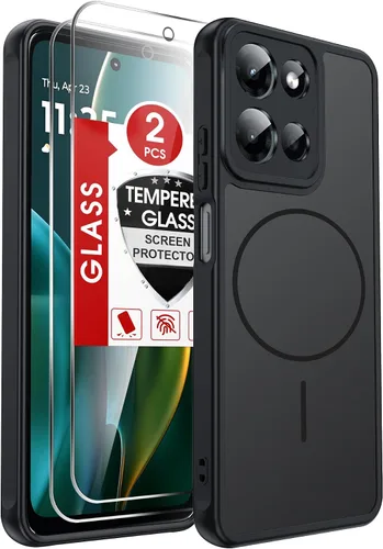 Vista 292 de LeYi Funda para teléfono Samsung-S23: protector de pantalla e imán MagSafe Púrpura