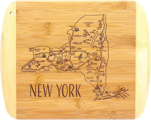 Vista 25 de Totally Bamboo A Slice of Life Alabama State Tabla de servir y cortar, 11 x 8.75 pulgadas