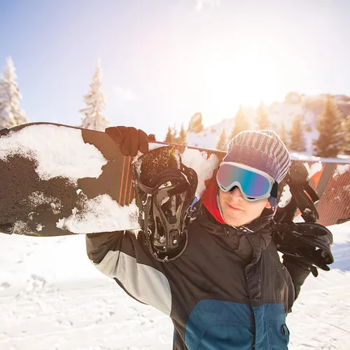 Vista 2 de Ski Goggles Snow Snowboard Goggles for Adult Men Women Youth Teens Kids Boys & Girls Winter Snow Sports Goggles