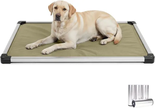 Vista 15 de K9 Ballistics - Cama para jaula de perro, a prueba de mordiscos, acolchada y blindada, prácticamente indestructible, patas incluidas