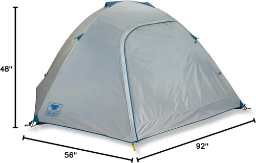 Vista 5 de Mountainsmith Bear Creek - Tienda de campaña de 3 estaciones con huella para acampar y mochilero 3-Season, Waterproof Shelter with Footprint, For