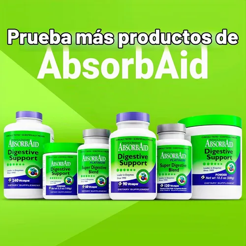 Vista 9 de Nature's Sources AbsorbAid - Soporte digestivo - 90 Vcaps