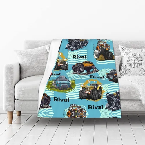 Vista 2 de Mantas de bebé personalizadas para niño, manta suave personalizada con nombre para niños, regalos personalizados para bebés recién nacidos y mantas