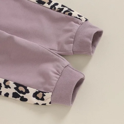 Vista 12 de GOOCHEER Conjunto de ropa de manga larga para niña pequeña, camisa y pantalones para niña, conjunto de ropa de primavera, otoño e invierno