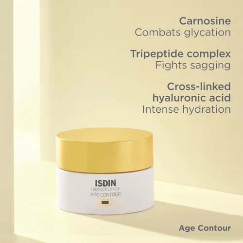 Vista 7 de ISDIN Isdinceutics Age Contour Crema reafirmante y rejuvenecedora - Hidratante facial con niacinamida. Reduce visiblemente las arrugas, 18.1 onzas.