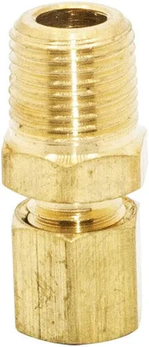 Vista 3 de MaxLLTo Reemplazo #68 Adaptador MIP de compresión de latón sin plomo de 3/16 pulgadas x 1/4 pulgadas para fontanería Thrifco 6968003 (paquete de 2)