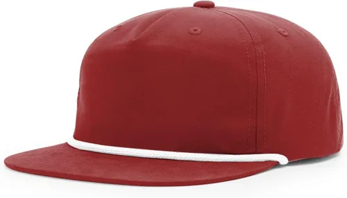 Vista 21 de Richardson 256 Umpqua 5 Panel UPF 50+ Gorras Snapback Premium con Clasificación Cuerda de moca oscuro / caqui
