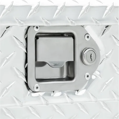 Vista 9 de UWS EC10561 Caja de herramientas para camiones de aluminio de pared gruesa de 72 pulgadas, tapa RigidCore