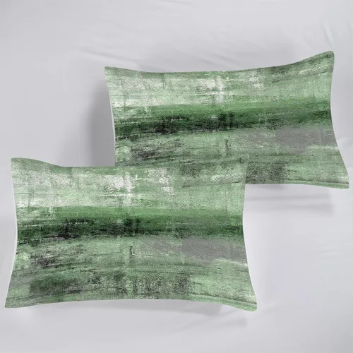 Vista 6 de Green Abstract Comforter Set Twin,Modern Grunge Bedding for Kids Boy Abstract 16