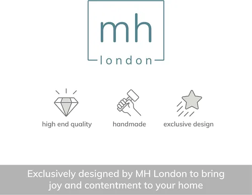 Vista 8 de MH London Mesa auxiliar moderna, mesa auxiliar Dilan de tres pines. Mesita de noche pequeña hecha a mano de diseño exclusivo. Mesa auxiliar redonda