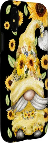 Vista 7 de Sunflower Gnome for Summer Garden Mom Cute Floral Pattern Case for iPhone 17