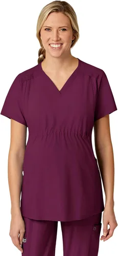 Vista 20 de Wink W123 - Camiseta de maternidad con cuello en V Negro