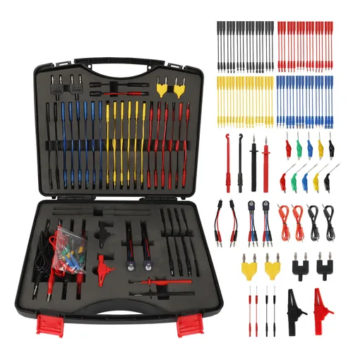 Vista 8 de Kit de 48 piezas de cables de prueba de circuito automotriz, cables de desconexión eléctrica, kit automotriz, herramientas de diagnóstico automático