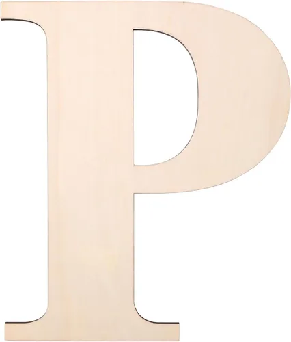Vista 22 de Letra de madera de 12 pulgadas, letras de madera para decoración de pared, letras de madera sin terminar en blanco de 1/5 pulgadas para decoración