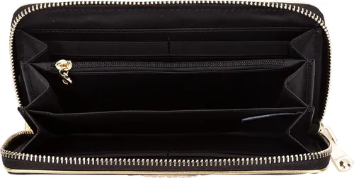 Vista 5 de ZENTEII - Cartera larga de piel auténtica para mujer