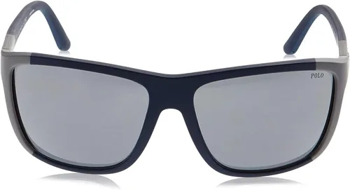 Vista 2 de POLO RALPH LAUREN Men's Ph4155 Rectangular Sunglasses