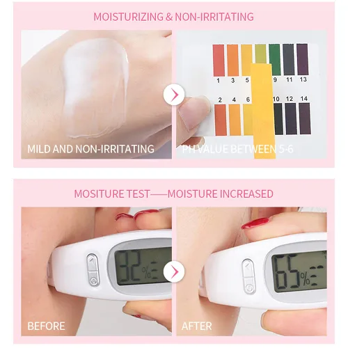 Vista 6 de Sakura Loción facial Esencia hidratante para poros retráctiles cuidado diario, loción de tóner hidratante reparadora crema facial suero de vitamina