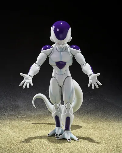 Vista 2 de TAMASHII NATIONS - Dragon Ball Z - Frieza Cuarta Forma (El Poder Sin Fondo del Universo) S.H.Figuarts Figura de acción