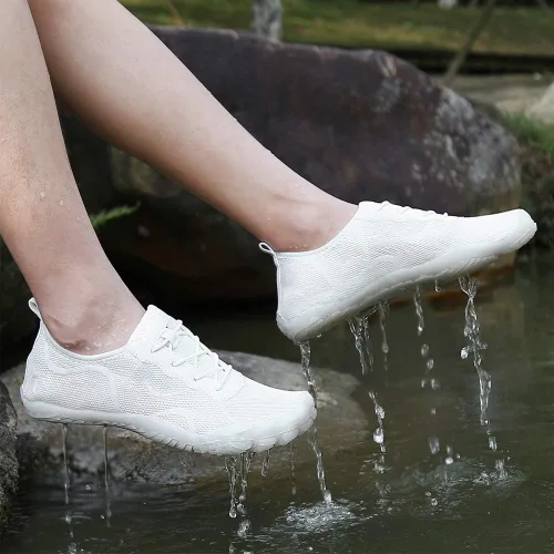 Vista 7 de AFT AFFINEST Zapatos acuáticos para hombre y mujer, zapatos acuáticos de secado rápido, zapatos de playa descalzos para natación, piscina, yoga