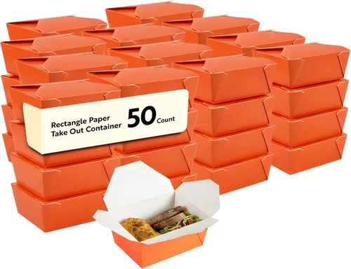 Vista 66 de Restaurantware Contenedor desechable para llevar, 30 oz / #1, negro