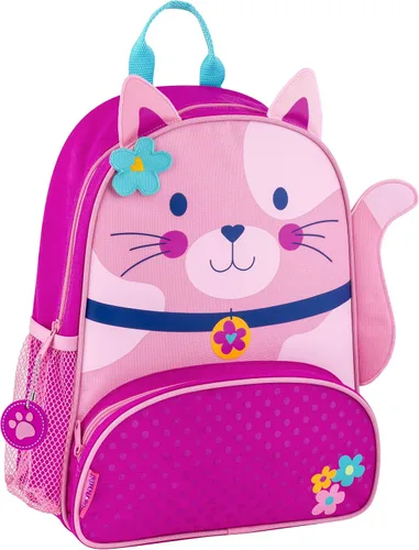 Vista 2 de Stephen Joseph - Mochila con cremallera y diseño de gato