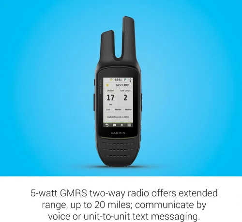Vista 3 de Garmin Radio bidireccional Rino 750t con mapeo Topo