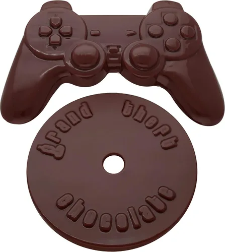 Vista 4 de Cybrtrayd Kit de videojuego M216 Molde de caramelo de chocolate con instrucciones exclusivas de moldeo de chocolate con derechos de autor