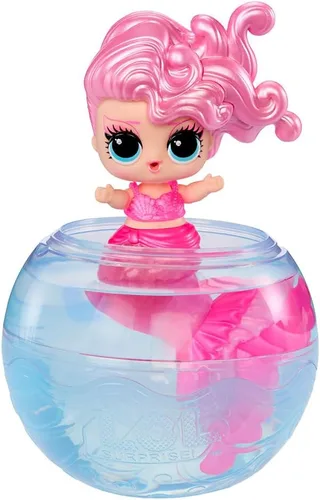 Vista 9 de LOL Surprise Mermaids Makeover Magic Tots con brillo de labios maquillaje DIY usable para ti y tu muñeca, juego acuático divertido, regalo