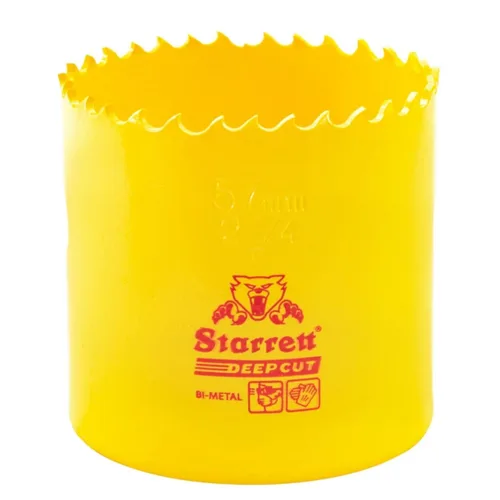 Vista 46 de Starrett LS - Corona perforadora HSS de corte profundo 1-7-8" (48mm) (DCH0178-G)