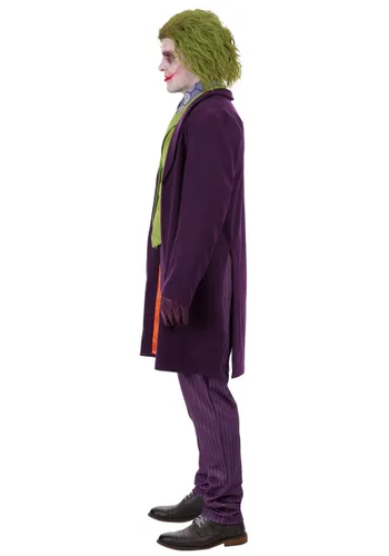 Vista 4 de Disfraz Premium de Hombre del Joker del Caballero Oscuro Multicolor